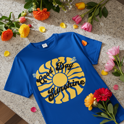 Good Day Sunshine Unisex Cotton T-Shirt