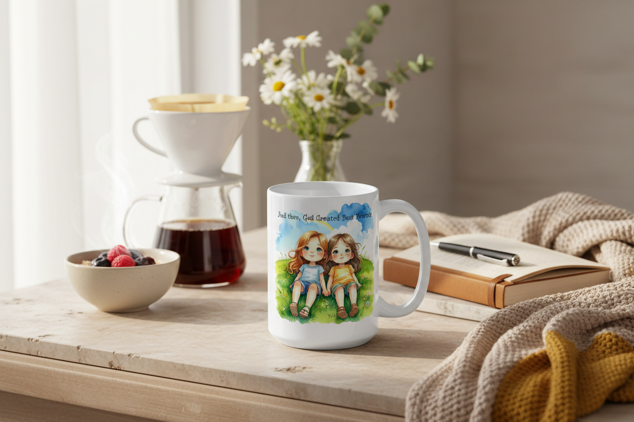 Best Friends Mug Styled Lifestyle