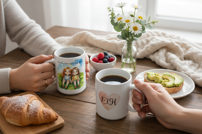 Friends Sharing Coffee Moment