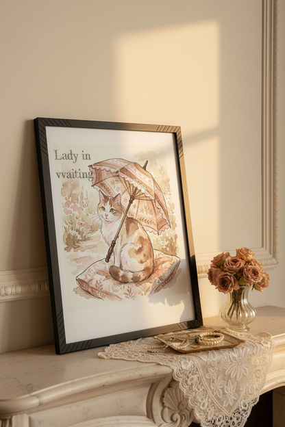 Lady in Waiting - Mantelpiece
