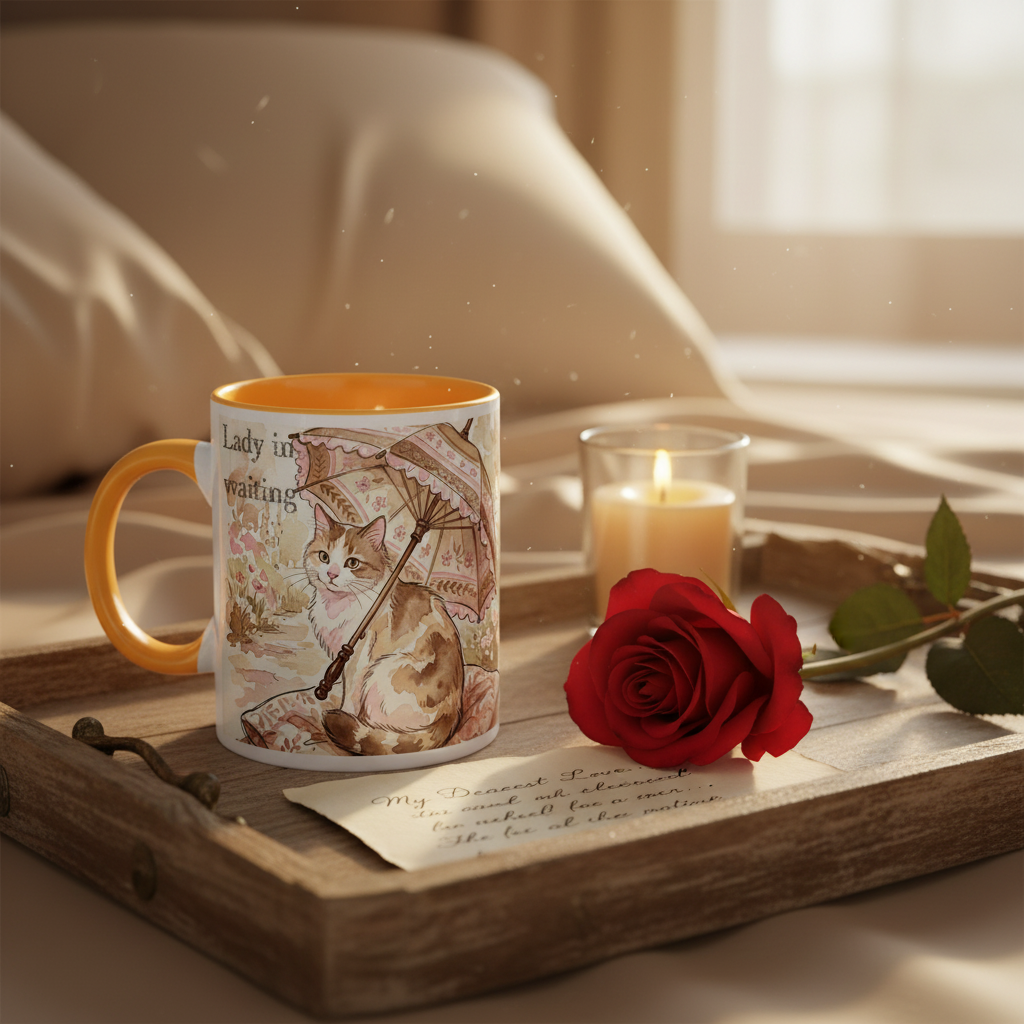 Lady in Waiting Mug - Romantic Morning