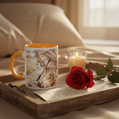 Lady in Waiting Mug - Romantic Morning
