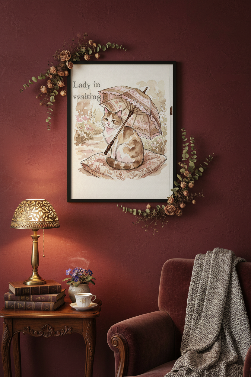 Lady in Waiting - Reading Nook