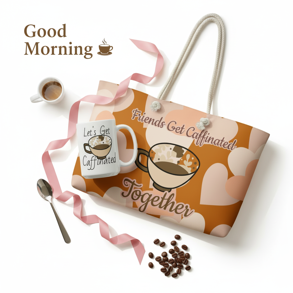 Let's Get Caffeinated Bundle - Angled View
