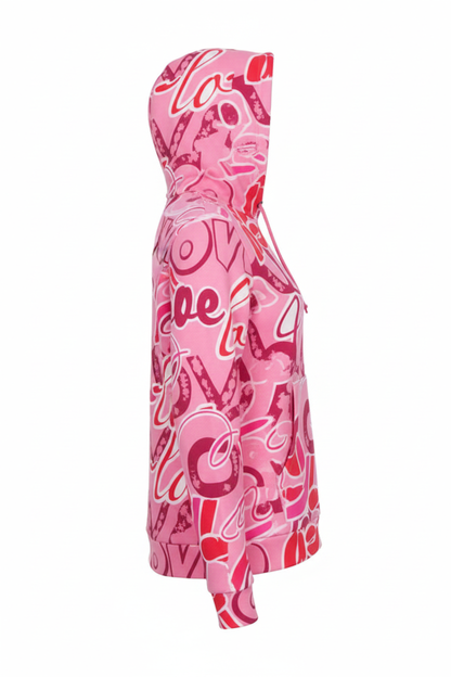 Love Hoodie Side View