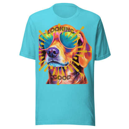 Retro Dog Graphic Unisex T-Shirt | Vintage Cool Dog Tee